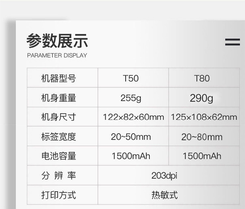 碩方T50標(biāo)簽打印機(jī)